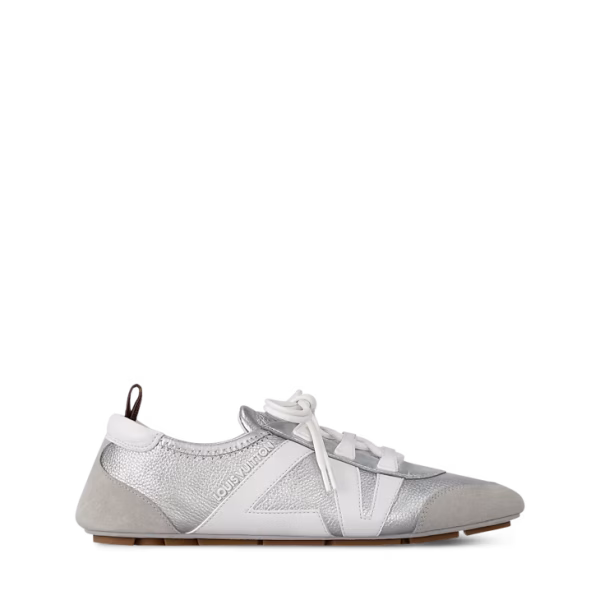 Louis Vuitton LV Sneakerina White Sliver Gum - Image 6