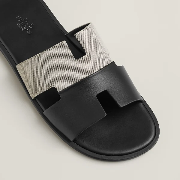 Hermes Izmir Sandal Prunoir-Noir - Image 2