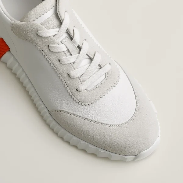 Hermes Paris Bouncing White Orange - Image 2