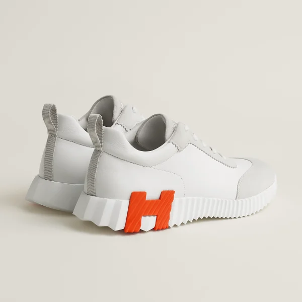 Hermes Paris Bouncing White Orange - Image 4