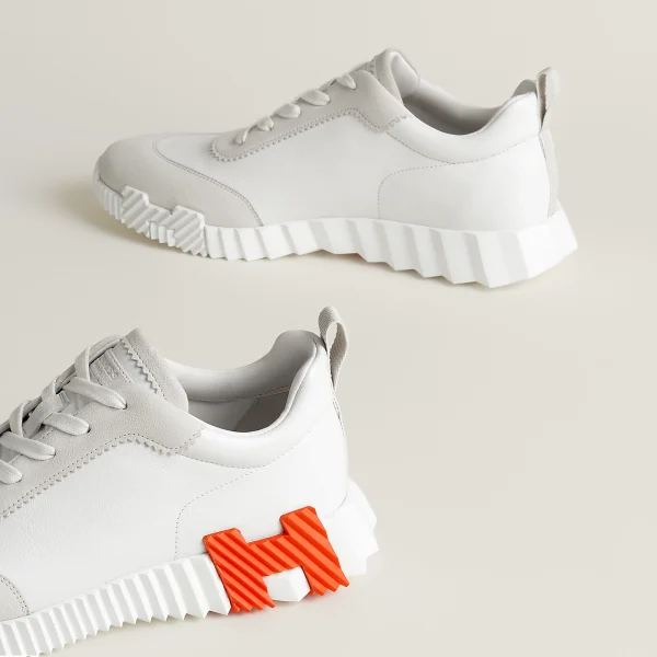 Hermes Paris Bouncing White Orange - Image 3