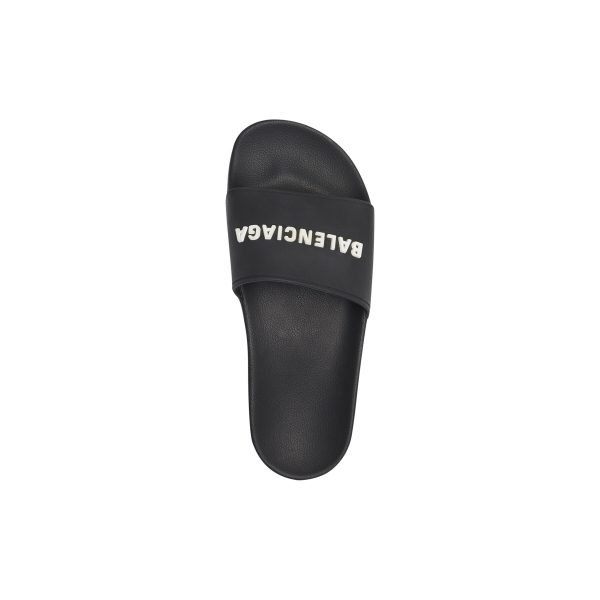 Balenciaga Pool Slide Black White - Image 4