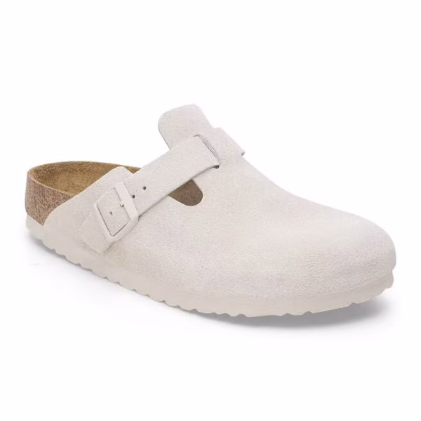 Birkenstock Boston Soft Footbed Antique White - Image 7