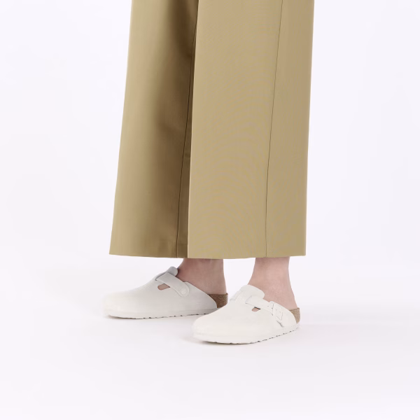 Birkenstock Boston Soft Footbed Antique White - Image 3