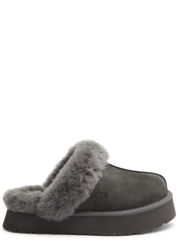 UGG Disquette Slipper Charcoal - Image 6