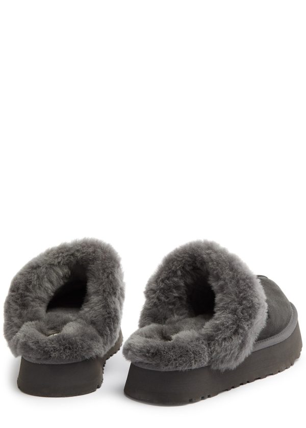 UGG Disquette Slipper Charcoal - Image 4