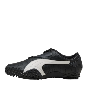 Puma Mostro Perforated Leather Black White