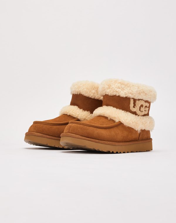 UGG Classic Ultra Mini Fluff 'Chestnut' - Image 4