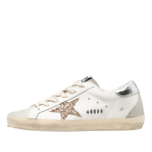 Golden Goose Silver Gold Glitter