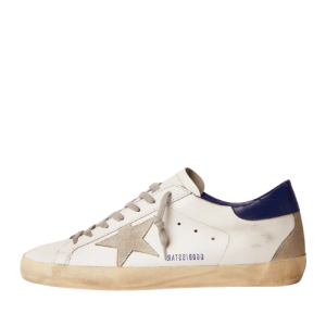 Golden Goose Suede Star Blue Heel Tab