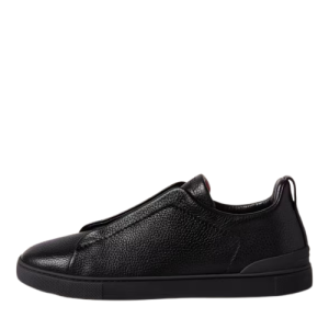 ZEGNA ALL BLACK Triple Stitch