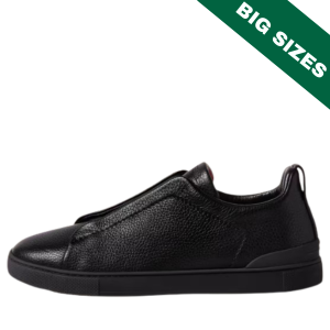 ZEGNA ALL BLACK Triple Stitch