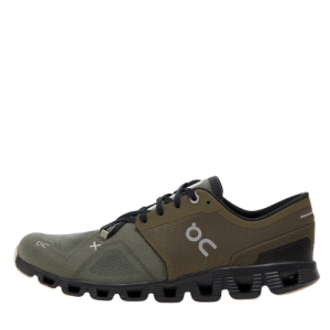 On M Cloud X 3 Olive/ Reseda