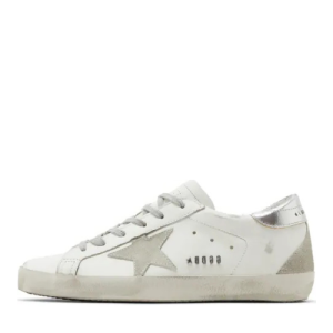 Golden Goose White Silver