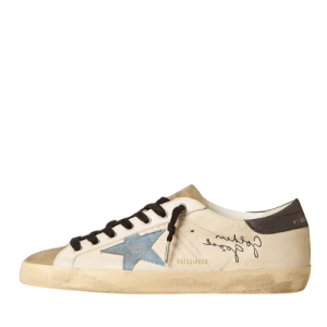 Golden Goose Light Blue Suede