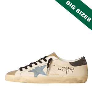 Golden Goose Light Blue Suede