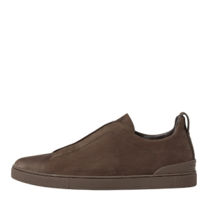 ZEGNA Tobacco Suede Dark Taupe