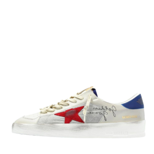 Golden Goose Stardan Silver Red