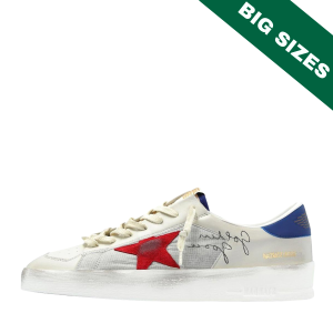 Golden Goose Stardan Silver Red