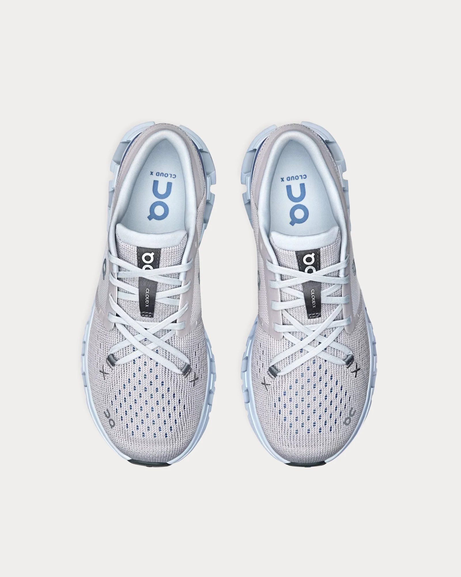 On Running Cloud X4 Silver/Chambray - Image 5