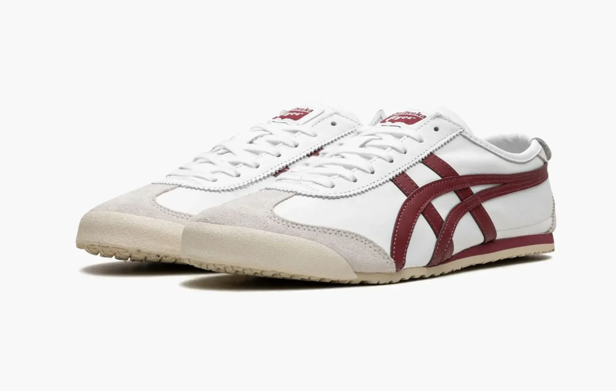 Onitsuka Tiger Mexico 66 "White Burgundy" (Offer) - Image 2