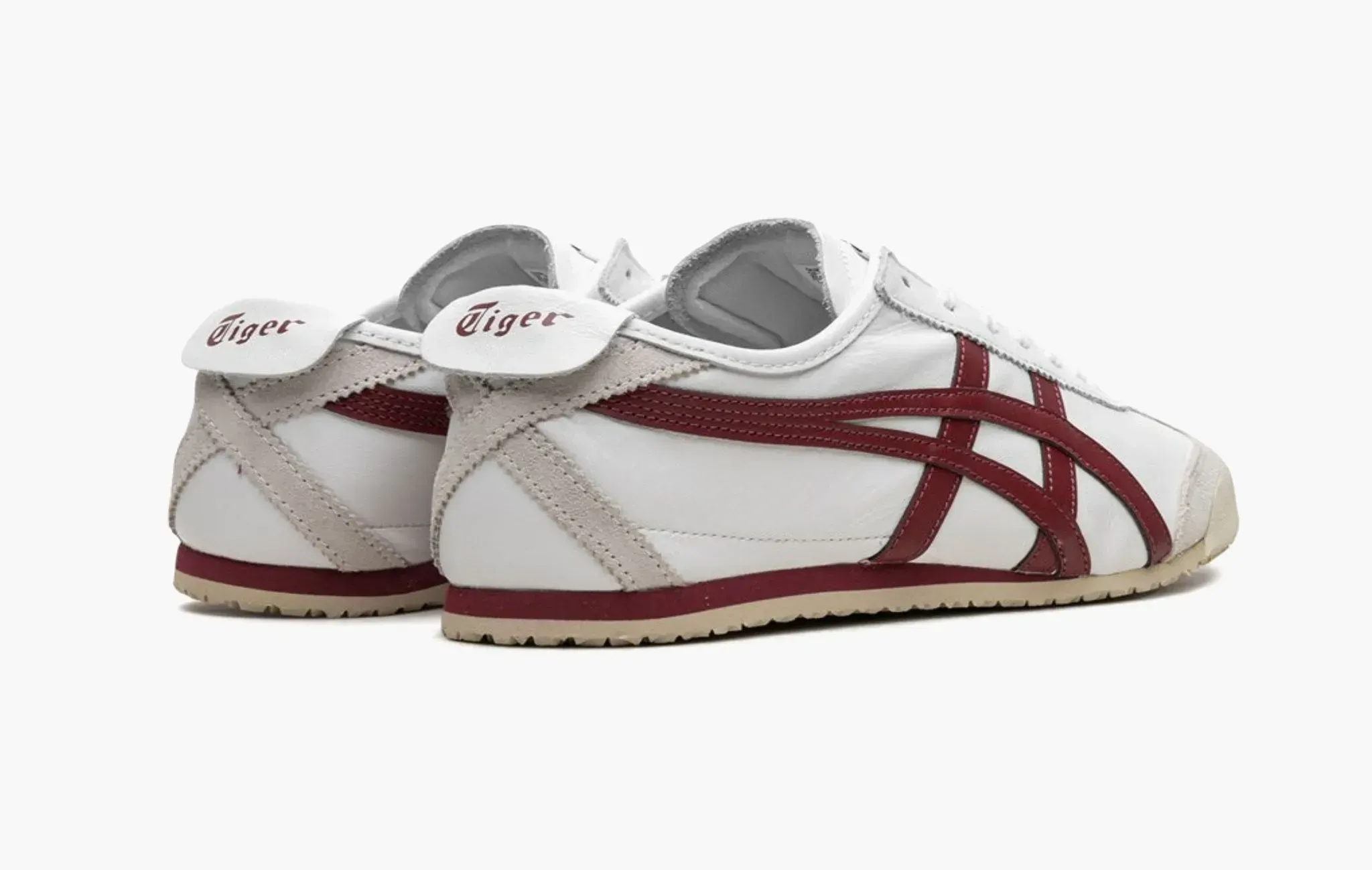 Onitsuka Tiger Mexico 66 "White Burgundy" (Offer) - Image 3