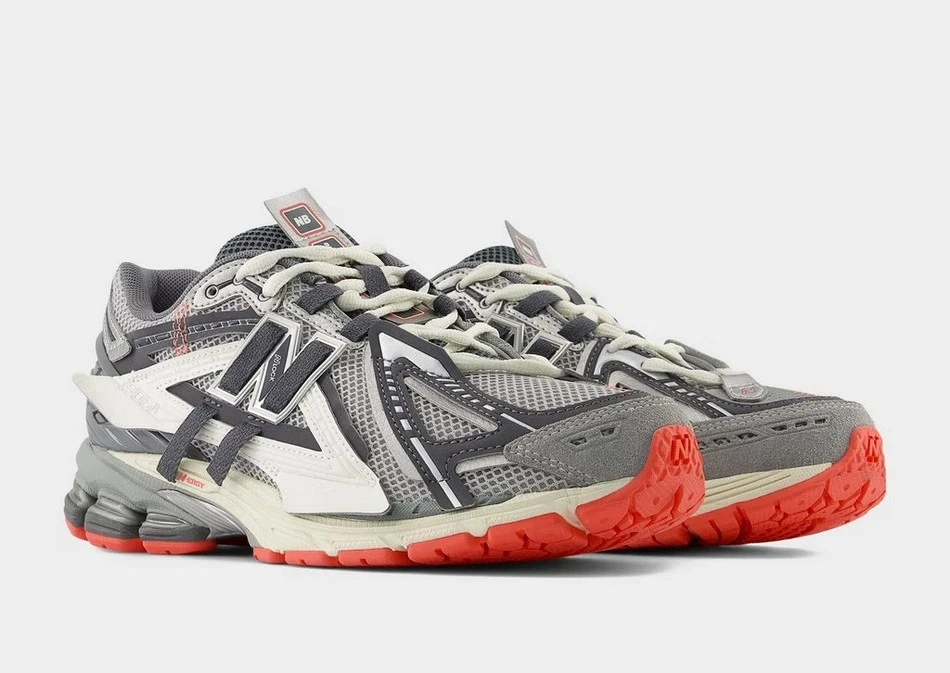 New Balance 1906A Slate Grey Drift Red - Image 6