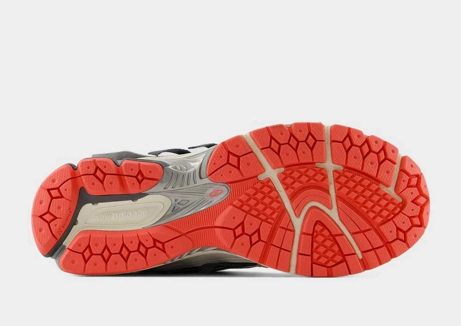 New Balance 1906A Slate Grey Drift Red - Image 2