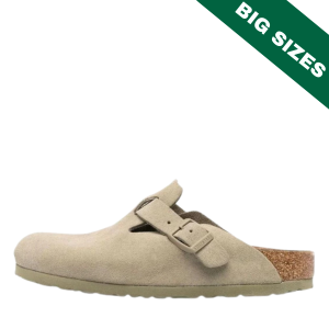 Birkenstock Boston Suede Faded Khaki (Offer)