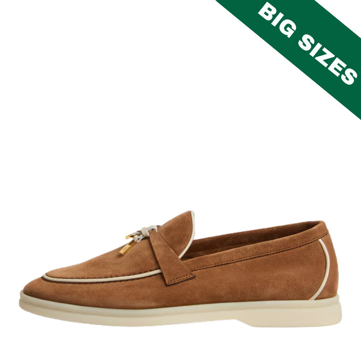 Loro piana Summer Charms Walk Loafer Vicuna