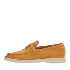 Loro piana Summer Charms Walk Loafer Persimmon