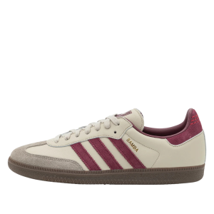 Adidas Samba Gold metallic Maroon