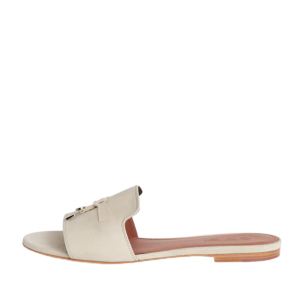 Loro piana Summer Charms Sandal Pearl Powder