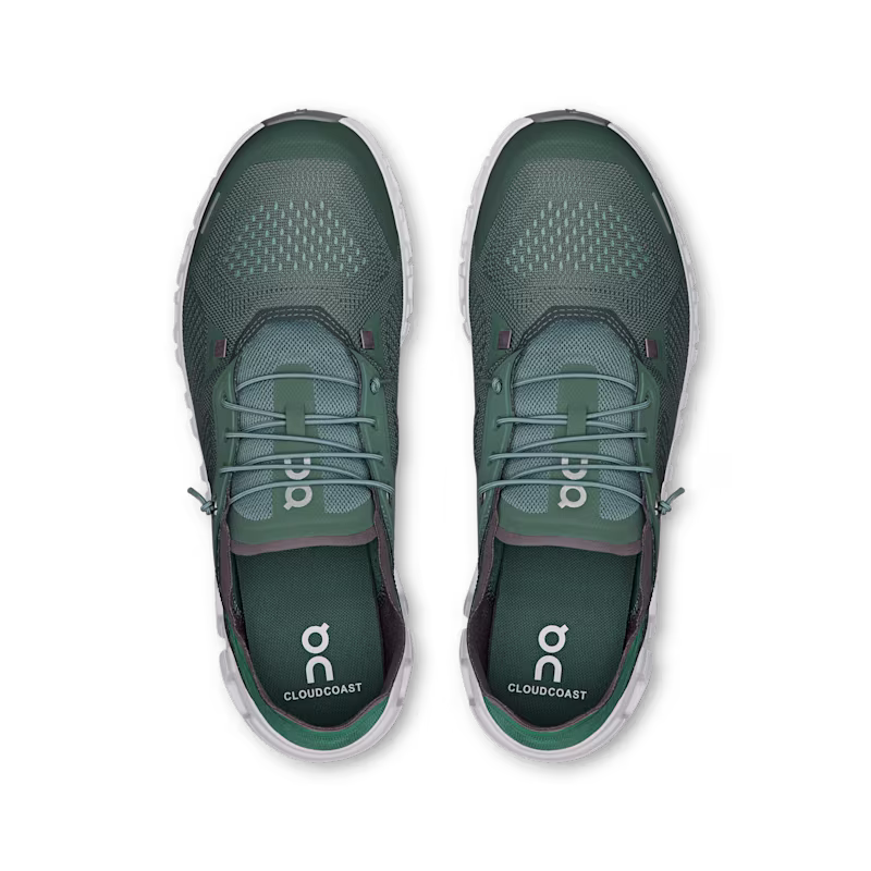 On Running Cloud 6 Coast Olive White - Image 6