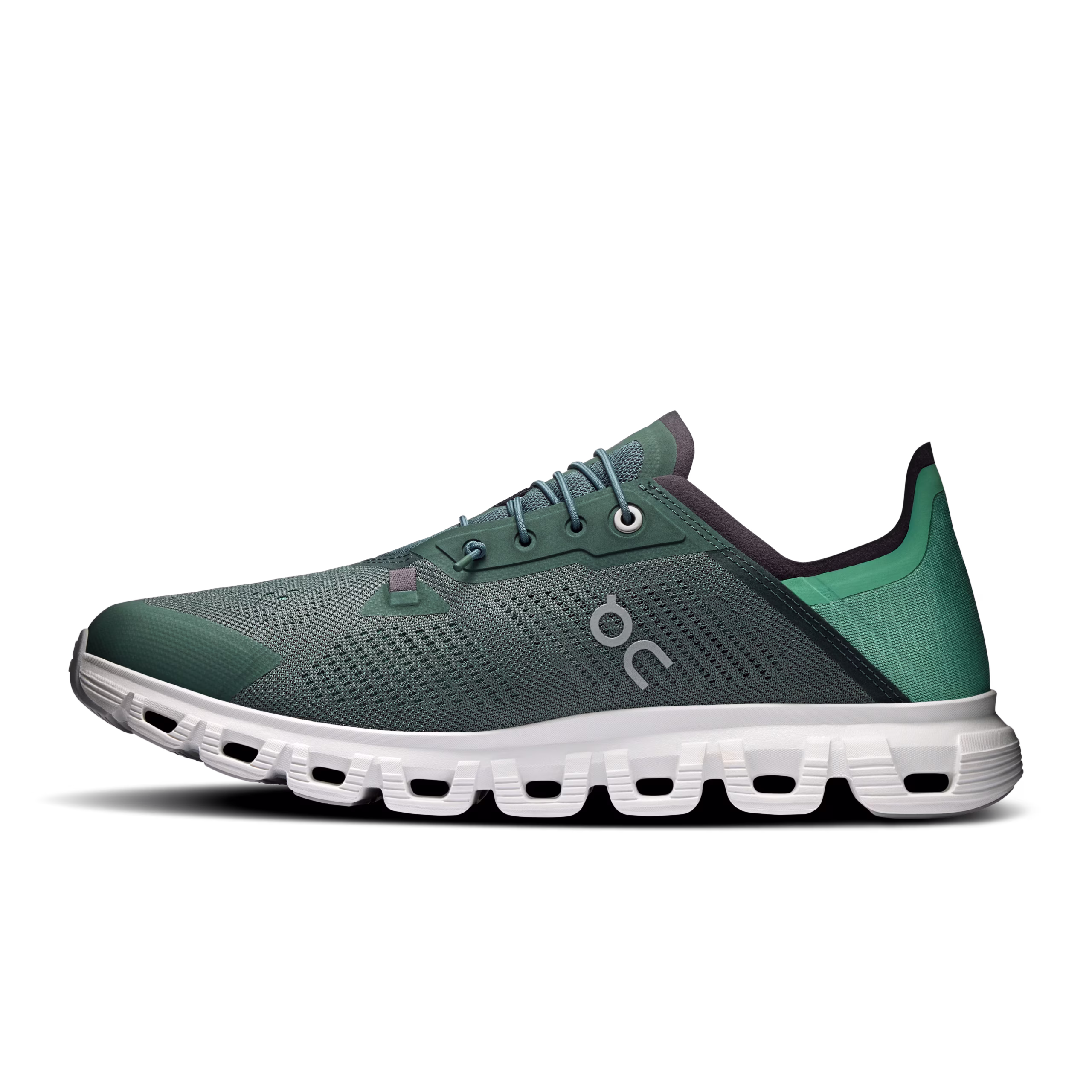 On Running Cloud 6 Coast Olive White - Image 4
