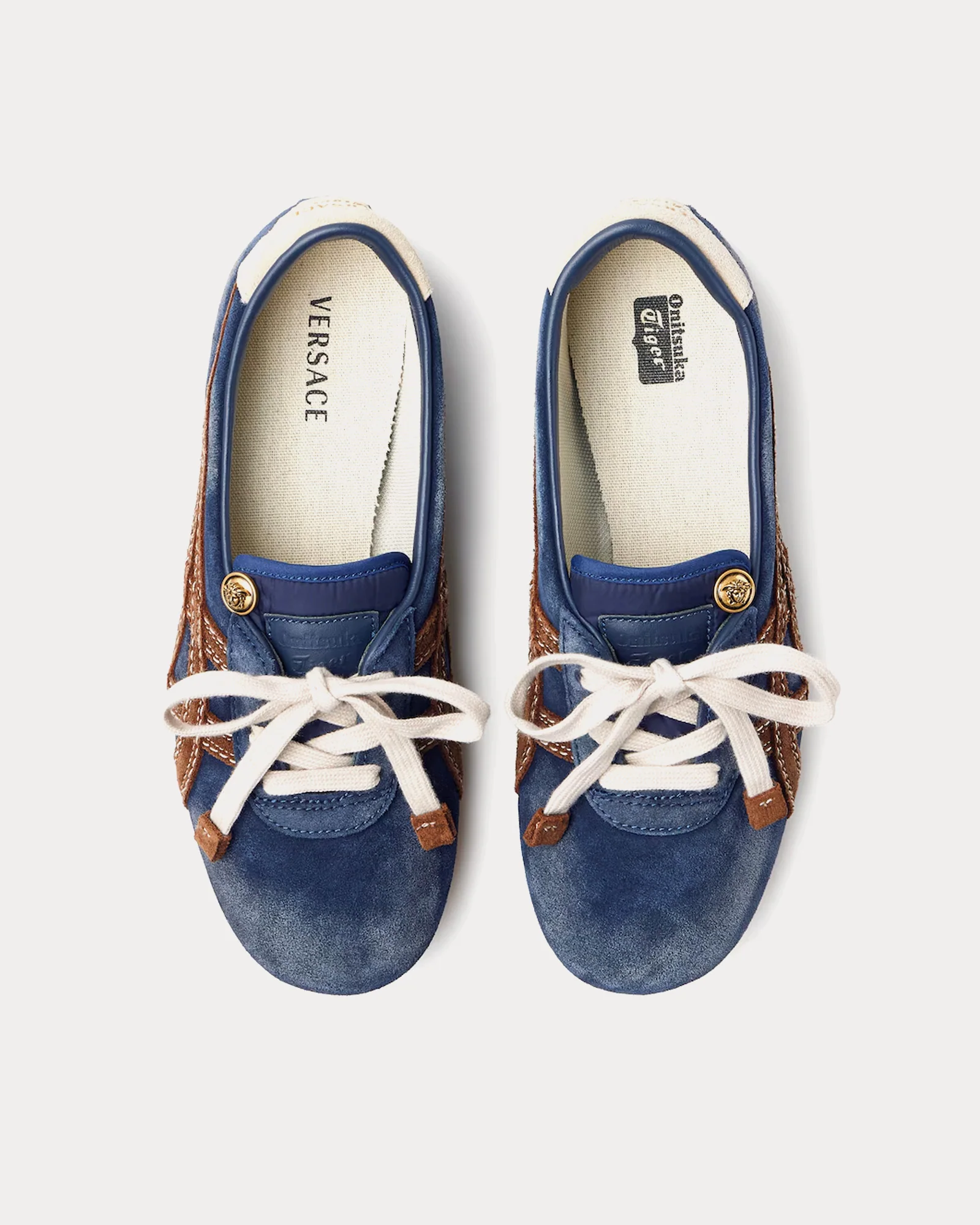 Versace x Onitsuka Tiger - TAI-CHI Sakura Suede Blue - Image 5