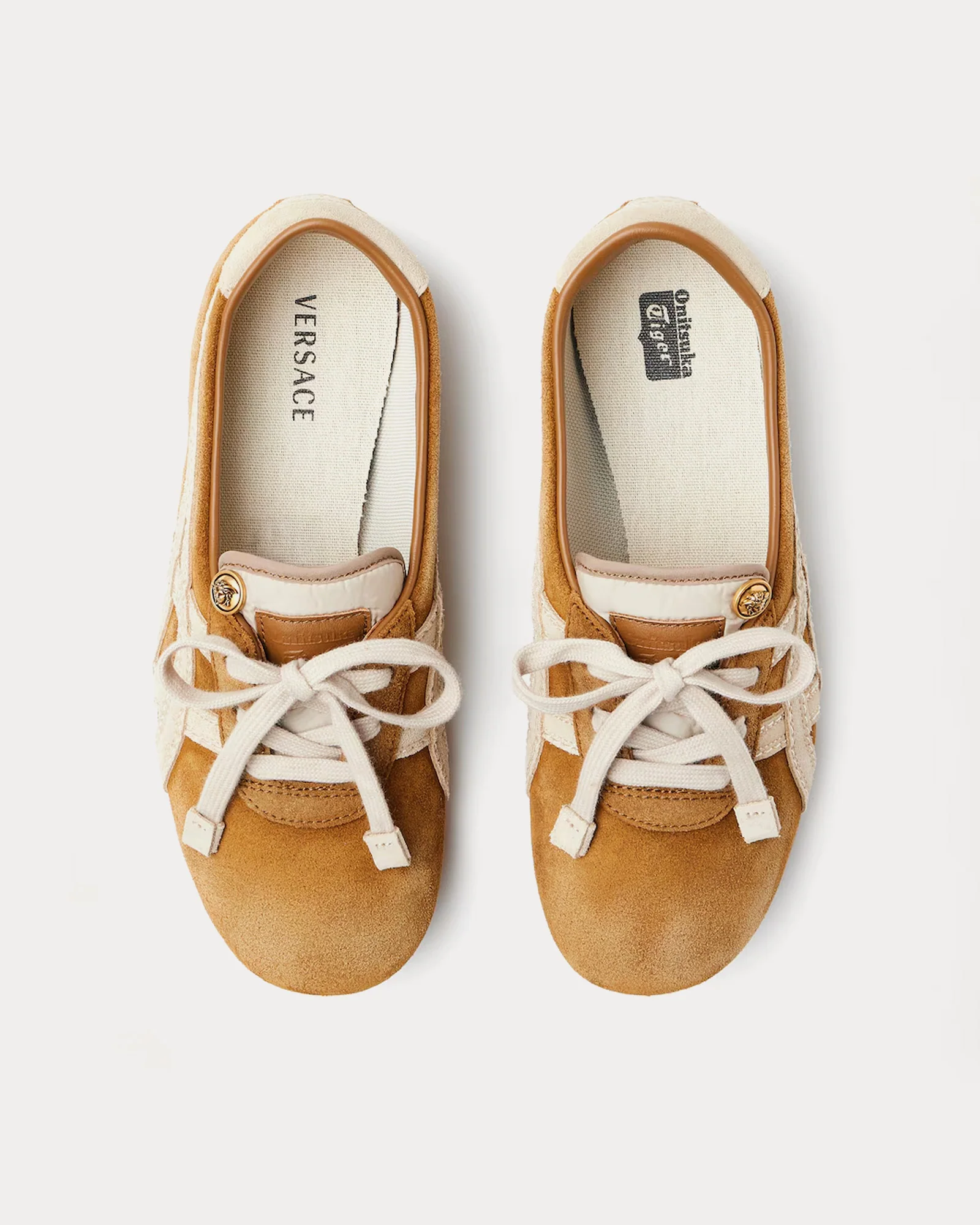 Versace x Onitsuka Tiger - TAI-CHI Sakura Suede Brown - Image 5