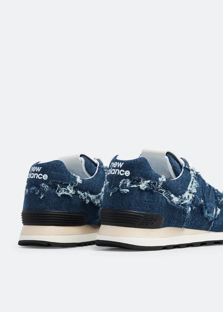 Miu Miu x New Balance 574 denim - Image 4