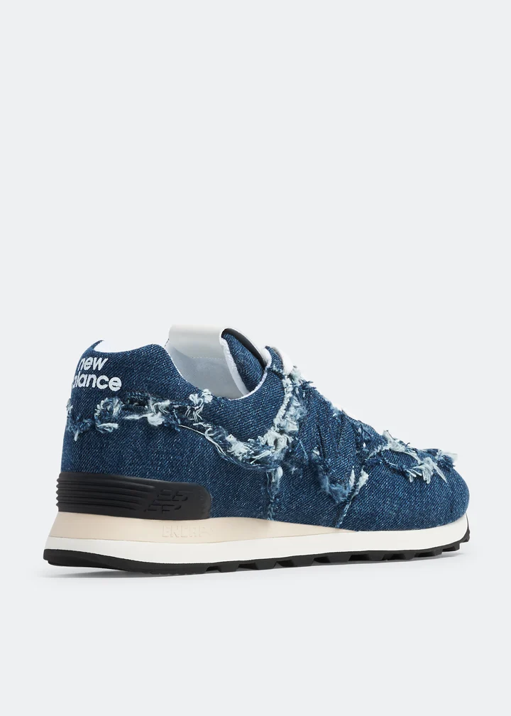 Miu Miu x New Balance 574 denim - Image 3