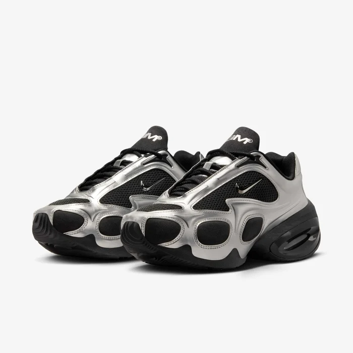 Nike Air Max Muse Black/Metallic Silver - Image 3