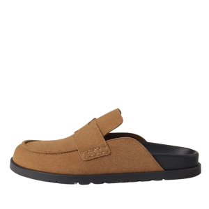 Hermes Go Mule Brun Fum