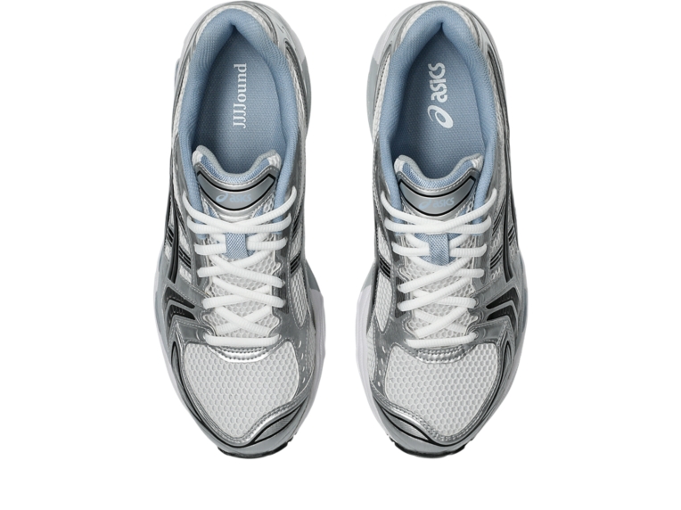 Asics JJJJOUND x GEL-KAYANO 14 Silver Navy - Image 2