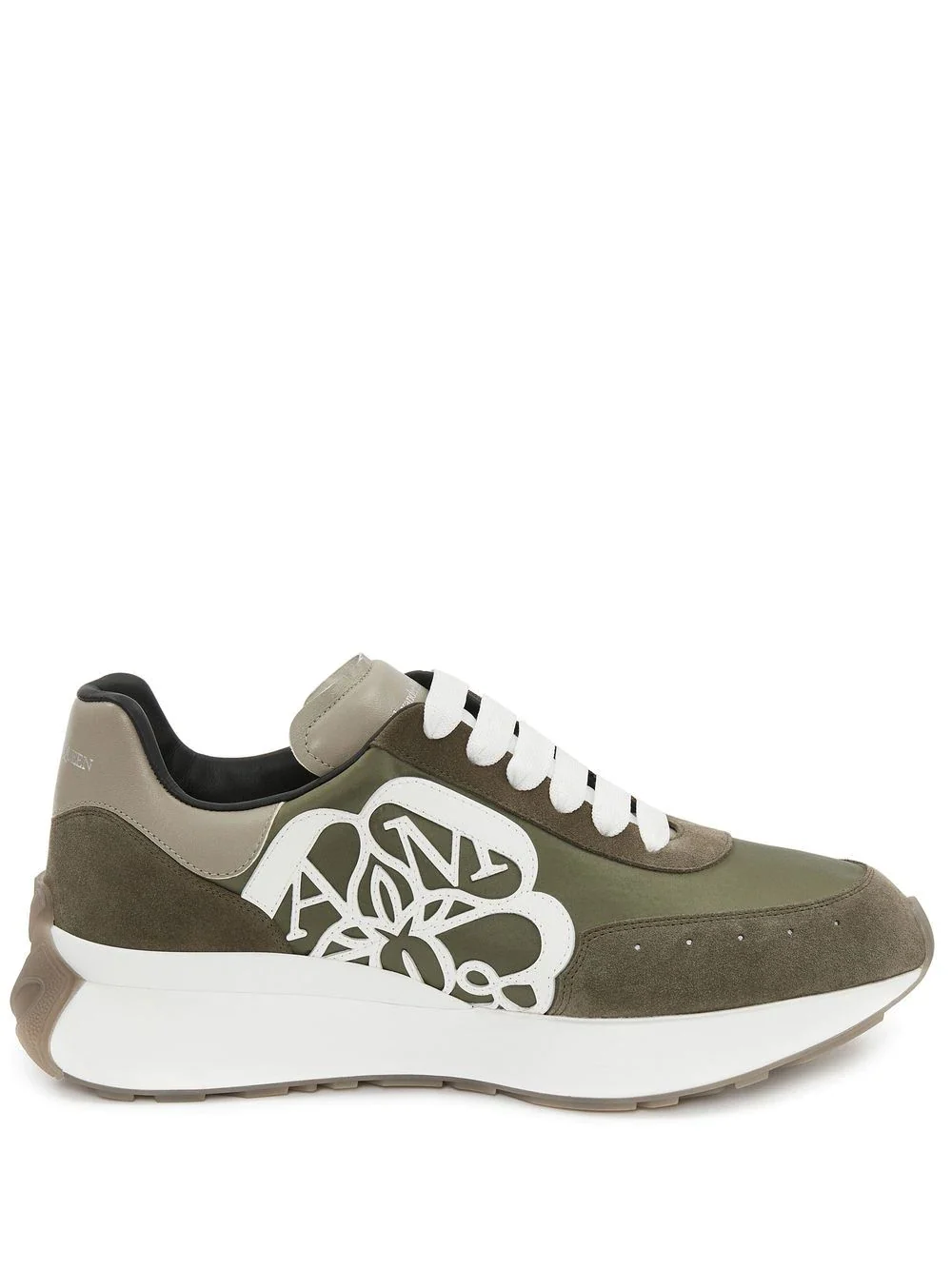 Alexander McQueen Sprint Runner Khaki - Image 4