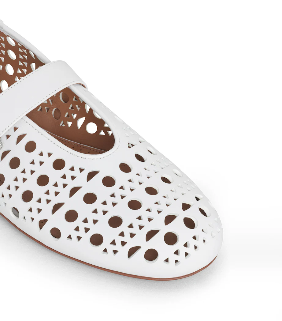 Alaïa Lambskin Vienne Ballet blanc casse - Image 2