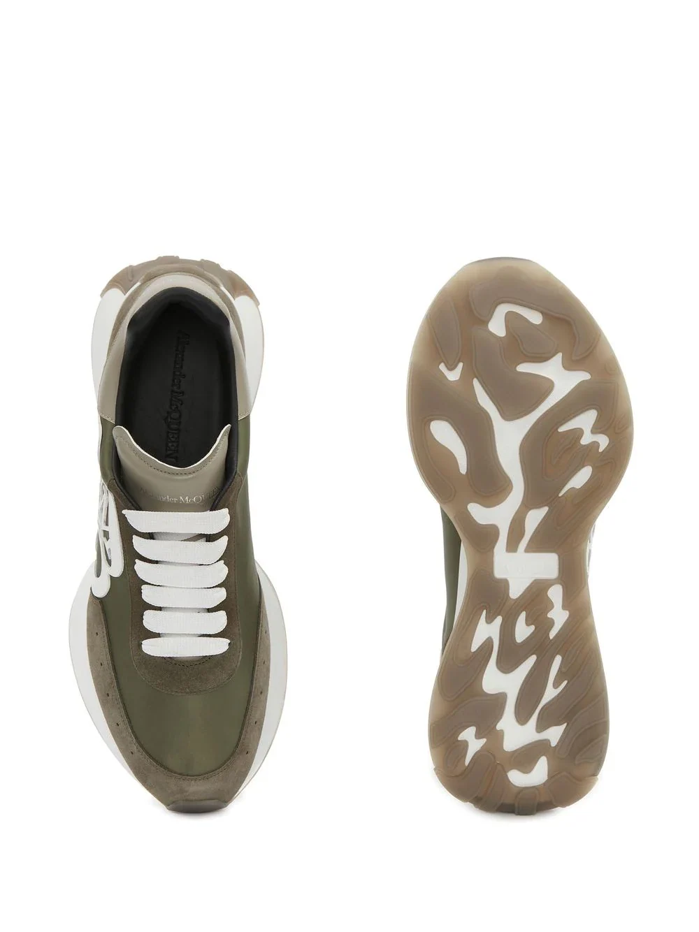 Alexander McQueen Sprint Runner Khaki - Image 5