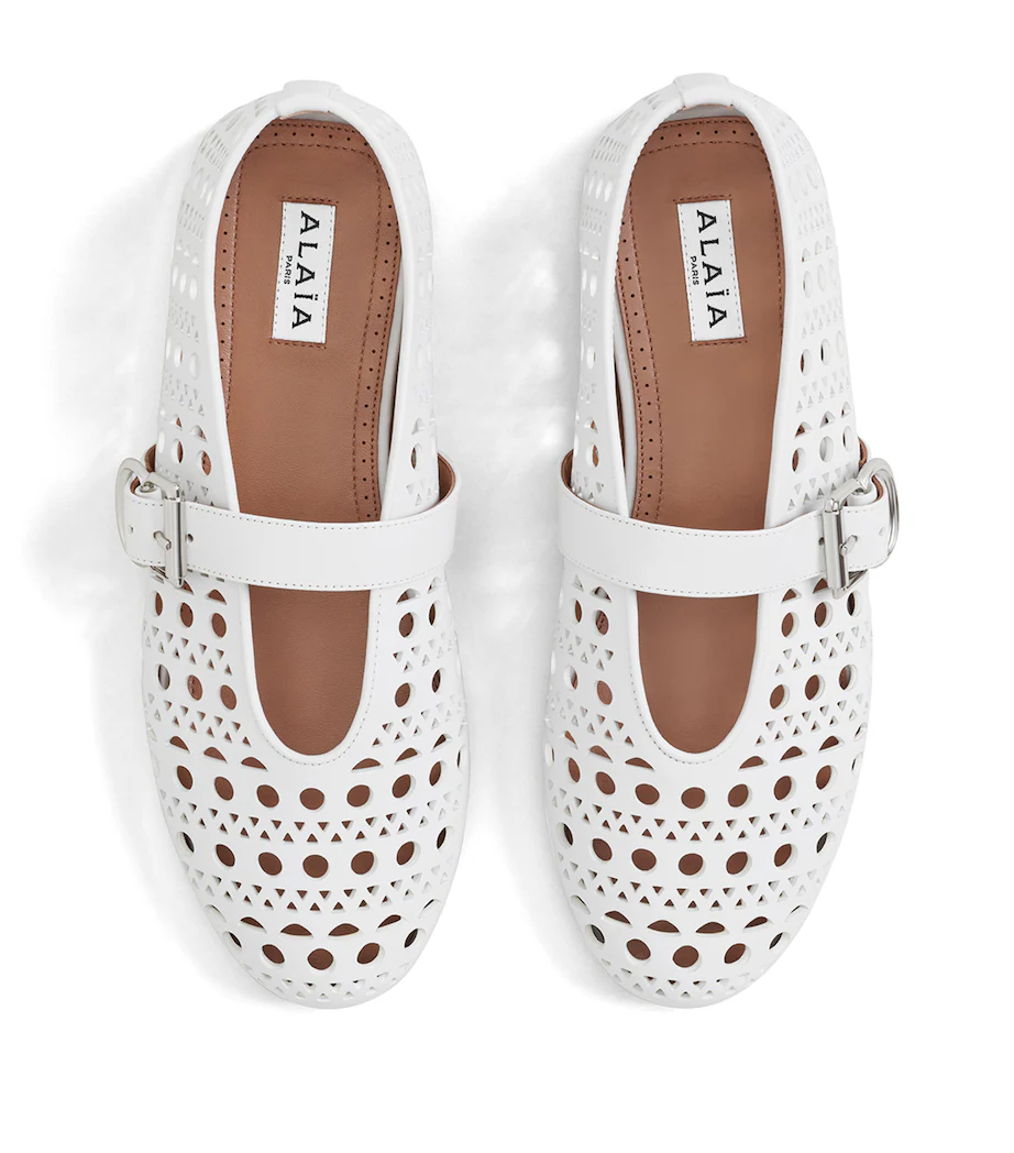 Alaïa Lambskin Vienne Ballet blanc casse - Image 3