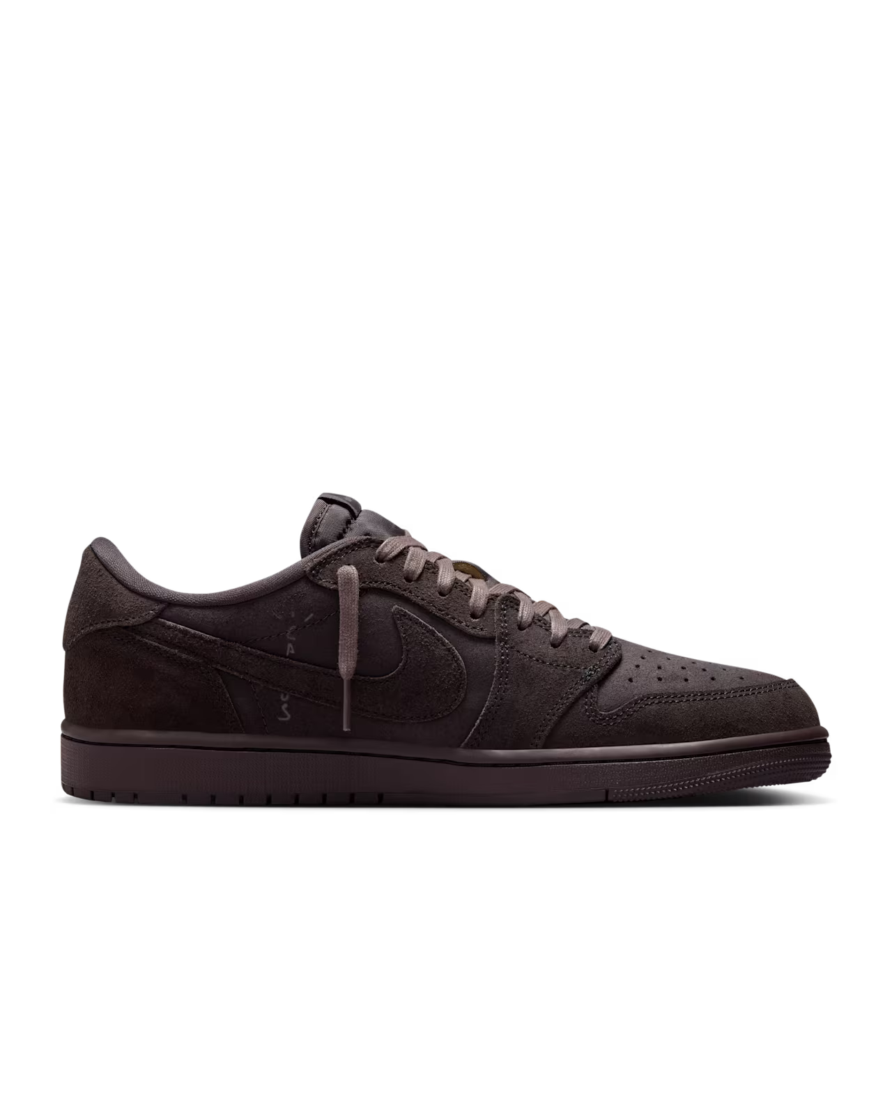 Air Jordan 1 x Travis Scott Velvet Brown and Dark Mocha - Image 4