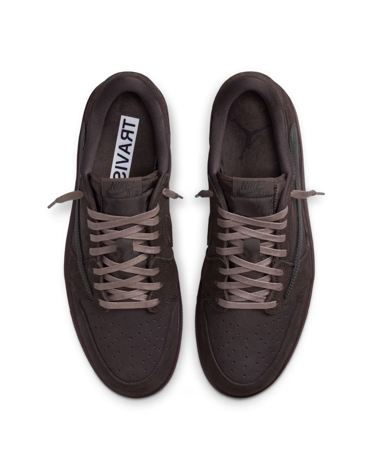 Air Jordan 1 x Travis Scott Velvet Brown and Dark Mocha - Image 3