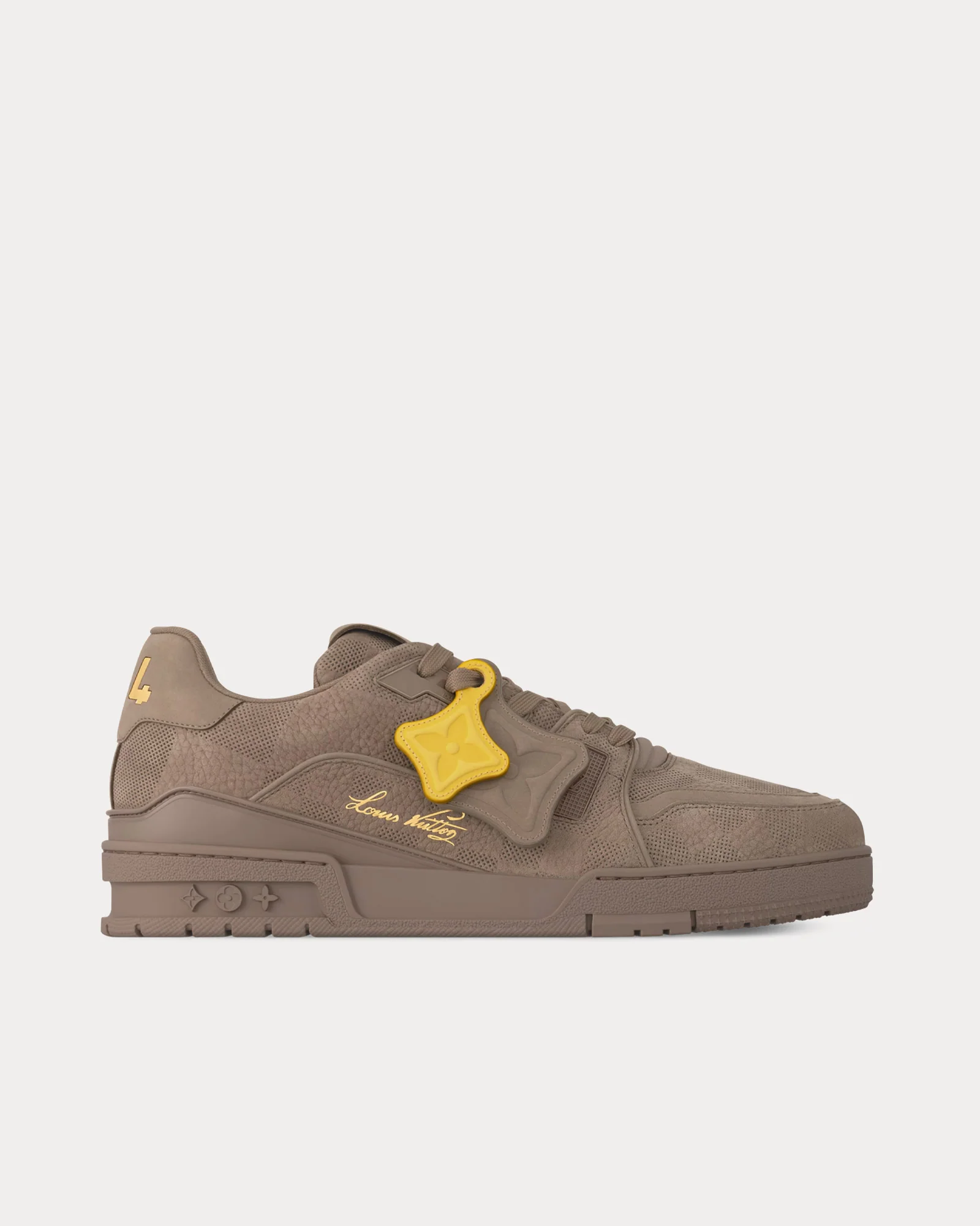Louis Vuitton-LV Trainers Damier-Embossed Nubuck Calf - Image 6