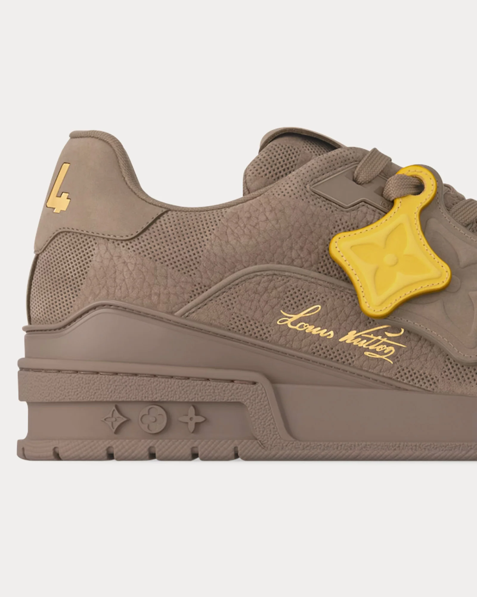 Louis Vuitton-LV Trainers Damier-Embossed Nubuck Calf - Image 2